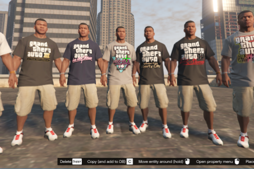[Replace] All logo GTA for shirt
